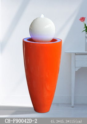 115cm CUL 45.3X45.3 Led Light Water Fountain supplier